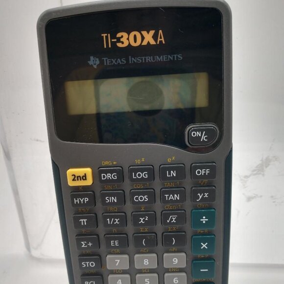 Vintage 2004 TEXAS Instruments Scientific Calculator TI-30Xa - Picture 1 of 9
